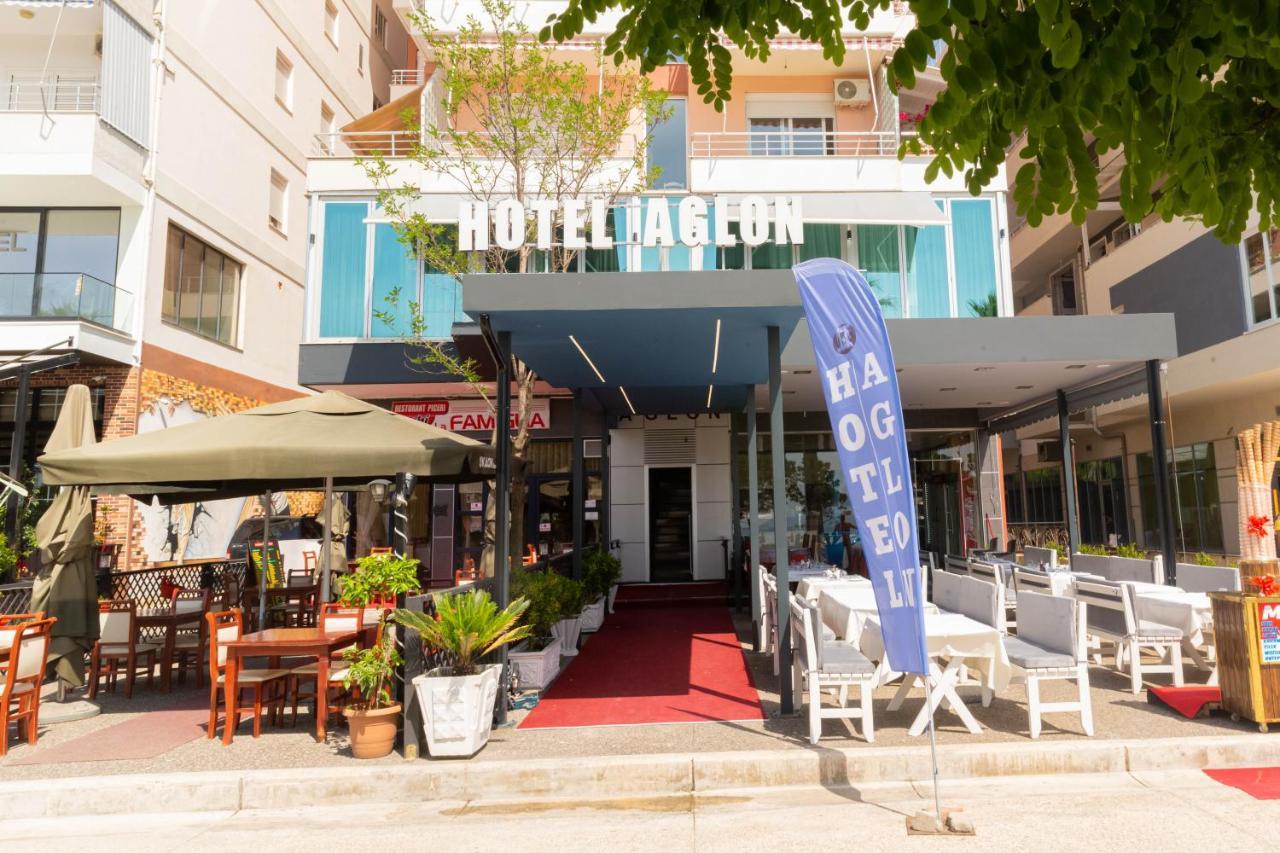 Hotel Aglon Vlorë Esterno foto